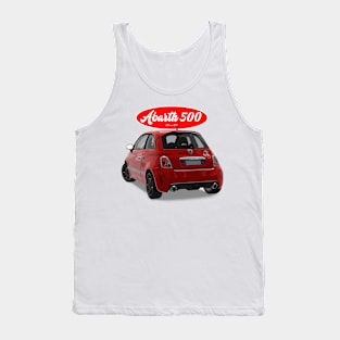 ABARTH 500 Red Scorpion Back Tank Top